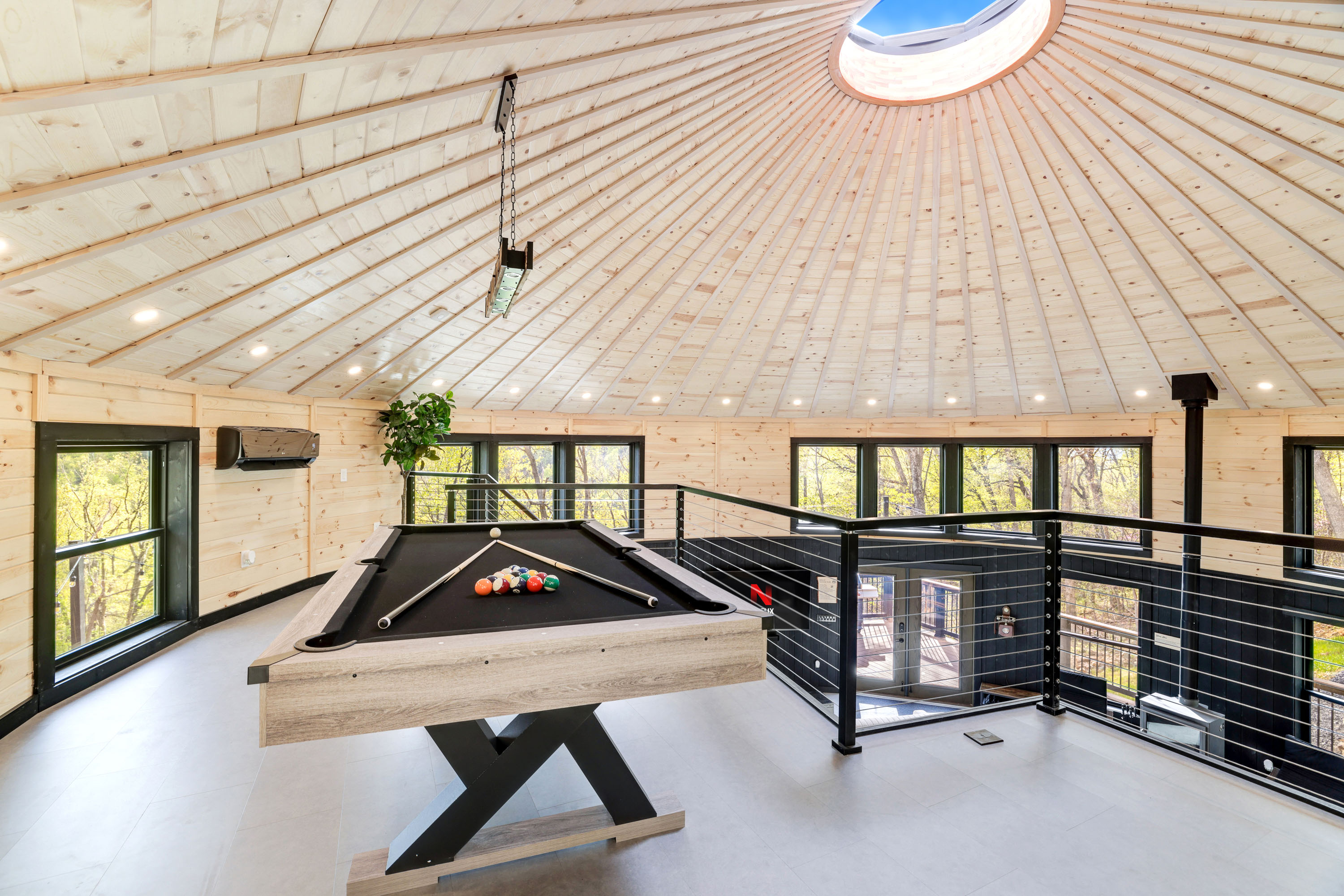 <span  class="uc_style_uc_tiles_grid_image_elementor_uc_items_attribute_title" style="color:#ffffff;">Full-Size Pool Table in Loft - Mount Snow Yurt</span>